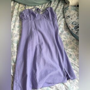 Caught feeling lilac minidress new never worn